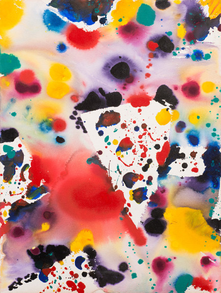 Sam Francis, 1923 - 1994 Senza titolo, 1973 Gouache su carta intelata 61 x 46 cm Firmato e datato sul retro Sam Francis Los Angeles 1973 Opera registrata presso la Sam Francis Foundation, Pasadena, California con il n. SF 73-114 PROVENIENZA: Collezione privata Galleria Falchi Arte Moderna, Milano (etichetta sul retro) Collezione privata, Bergamo ESPOSIZIONI: Galerie Kornfeld und Cie, Berna, Sam Francis: Werke 1969 – 1973 (Ausstellung von Ölbildern und ferbigen Zeichnungen von 1969 – 1973, Geschaffen in Tokyo, Los Angels, New York und Bern), ottobre – novembre 1973, (illustrato nel catalogo della mostra in b/n n. 56) Galleria Falchi Arte Moderna, Milano, Sam Francis, marzo 1974 Stima d’asta: € 50.000 – 60.000