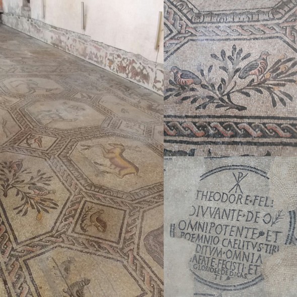 Aquileia - Basilica di Santa Maria Assunta - Mosaici aula teodoriana sud