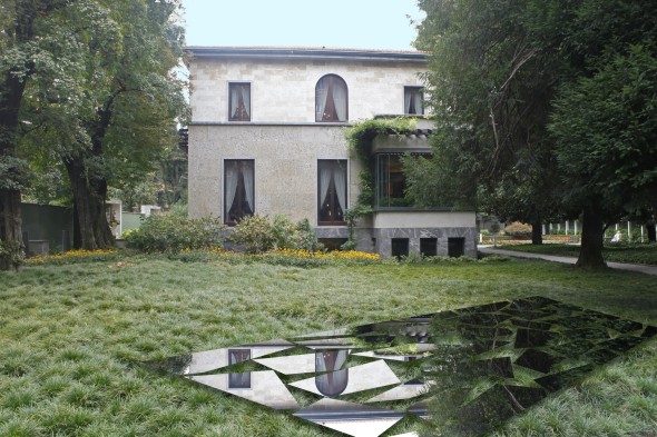 Davide Pizzigoni a Villa Necchi - RIFLESSI Installazione #1