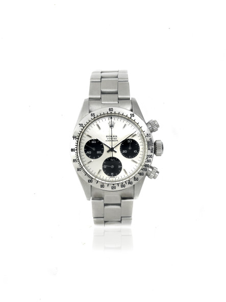 Rolex Oyster Cosmograph Daytona, 1971 circa, in acciaio, Stima 20.000/30.000