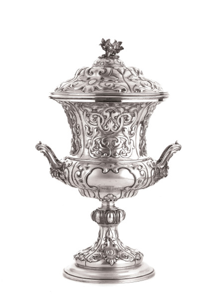 Samuel Arnd, San Pietroburgo, 1858, Vaso, Stima 4.000/5.000 euro