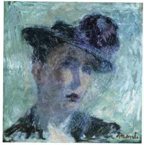 Lalla Romano - Autoritratto con la veletta, 1938