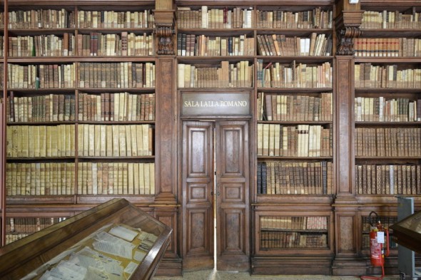 Sala Lalla Romano dento alla Biblioteca Nazionale Braidense