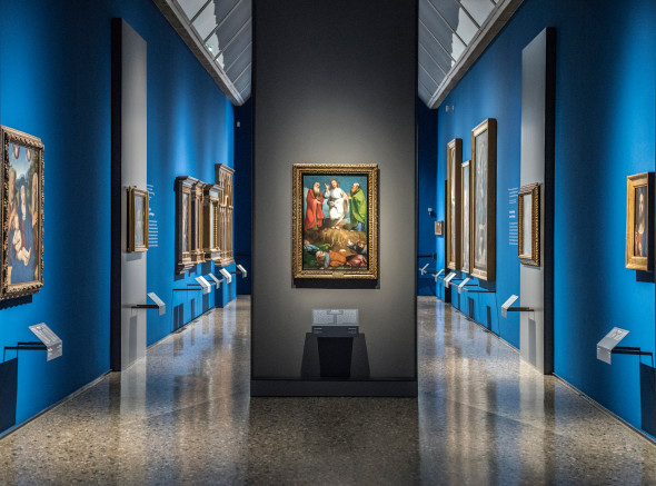 Il nuovo allestimento della Pinacoteca di Brera: pittura veneta XVI secolo, sala 7 © James O’Mara