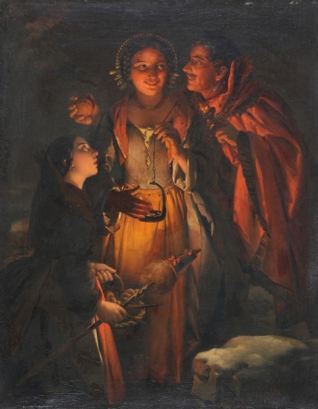 “Scena carnevalesca” Angelo Inganni (olio su tela, 71 x 92 cm) L'autore divenne noto per i suoi dipinti di genere, rappresentanti personaggi umili e scene di vita popolare. Lo "Spazzacamino" raffigurato per la prima volta nel 1843, dimostra l'influenza che su di lui ebbe Giuseppe Molteni, che aveva fatto di questo tema un cavallo di battaglia della sua poetica. Stima: 30.000 € - 40.000 € Base d’asta: 10.000,00 €