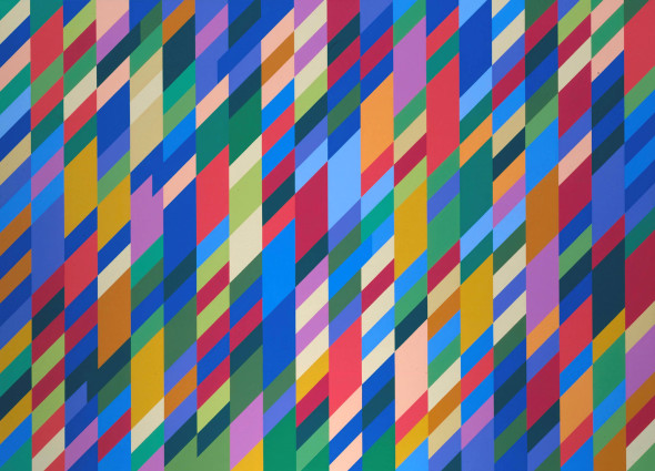 Bridget Riley Nataraja 1993. Purchased 1994