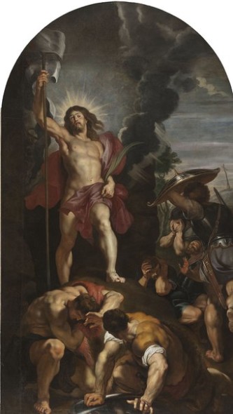 ''La resurrezione di Cristo'', Rubens 1610- 1611 circa