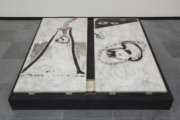 Enzo Cucchi  Museo di Capodimonte © foto Luciano Romano