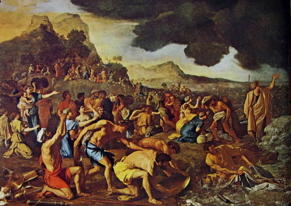 N.Poussin, ll passaggio del Mar Rosso