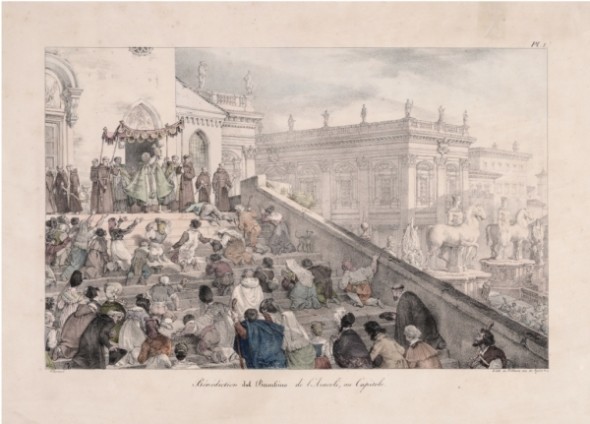 Antoine Jean-Baptiste Thomas, Benedizione del Bambino Aracoeli 