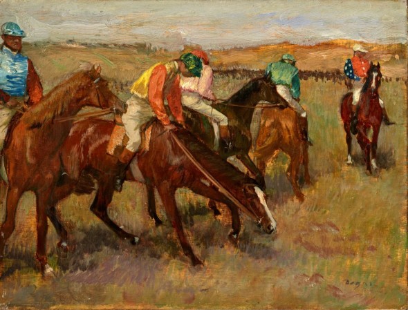 Edgar Degas Before the race (Avant la course) c. 1882