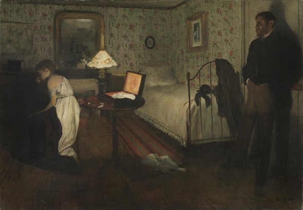 Edgar Degas Interior (Intérieur) 1868/69