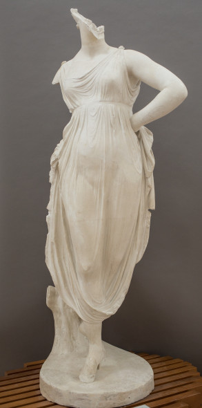 Antonio Canova Danzatrice con le mani sui fianchi  1815 circa modello in gesso, 166 cm (h) Bassano del Grappa, Museo-Biblioteca-Archivio, inv. S 7