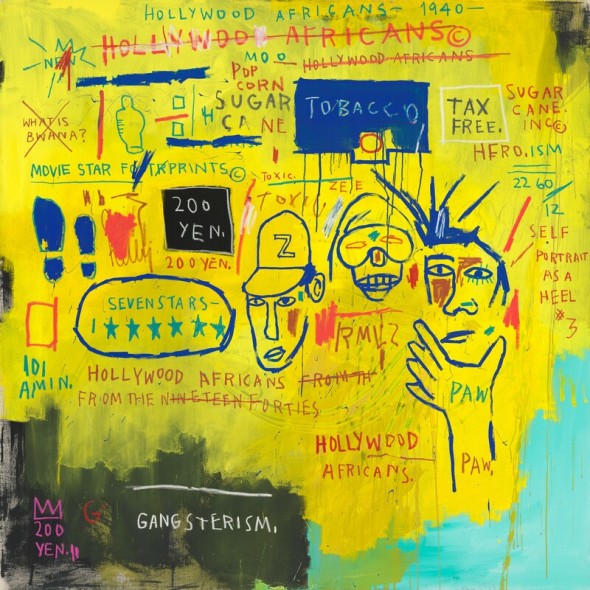 J.M Basquiat, Hollywood africans, 1983