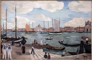 Venezia, 1934 olio su tela, cm 97x147