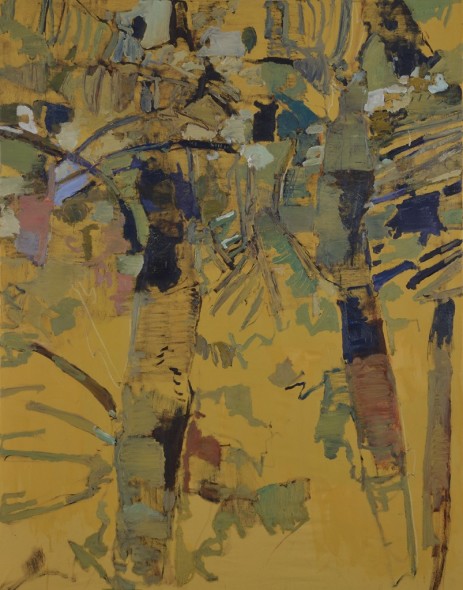 Giovanni Frangi,Bel Air, olio su tela, cm. 198×160, 2015