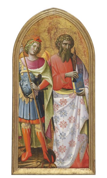 Giovanni dal Ponte, San Michele Arcangelo e San Bartolomeo,  Digione, MuséedesBeaux-Arts
