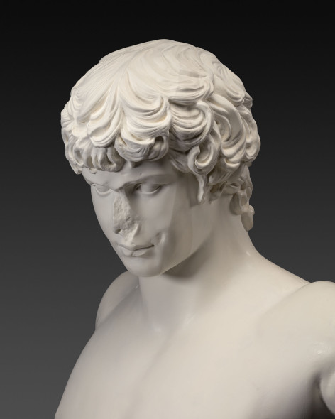 Busto di Antinoo  2015 - 2016  Modello realizzato da Studio M.C.M., Roma  Gesso  The Art Institute of Chicago  ©Archivio fotografico MNR_ph. MC