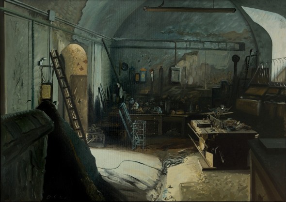 Giancarlo Ossola_favole_olio su tel_2003_170x120