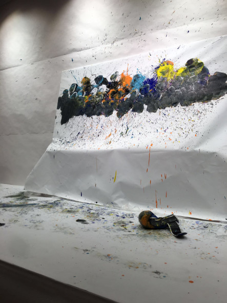 hassan e saturnino al MAC di milano