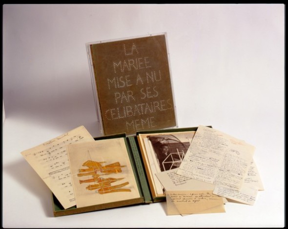 Marcel Duchamp, Boîte verte, 1934. Tecnica mista. Collezione privata
