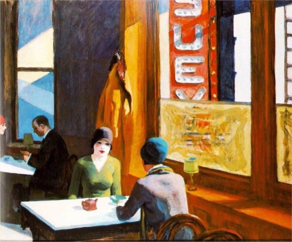 E.Hopper, Chop suey, 1929