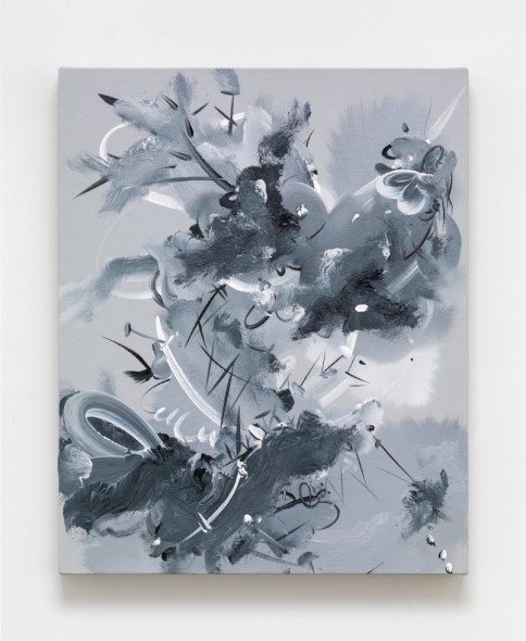 Fiona Rae Figment 1b, 2015 Oil and acrylic on canvas 61 x 49.5 cm 