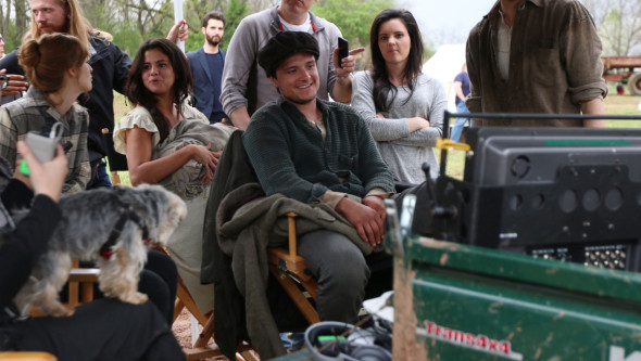 Selena Gomez e Josh Hutcherson sul set di "In Dubious Battle", James Franco