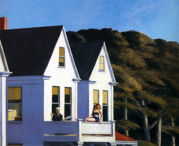 Edward Hopper, Second story Sunlight,1960