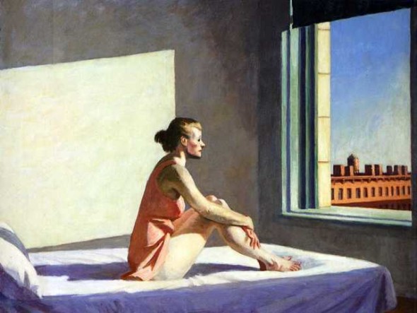E.Hopper, Sole di mattina,  1952