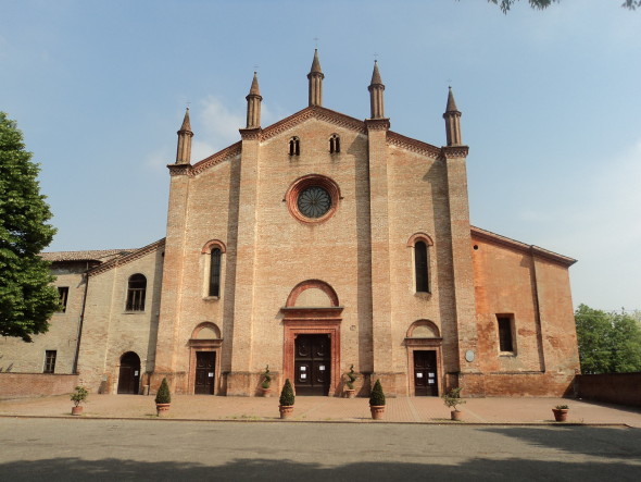 2. Cortemaggiore (PC), Chiesa di Santa Maria Annunciata - facciata