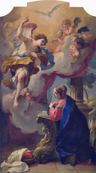 Antonio Balestra Annunciazione Verona Chiesa di San Tommaso