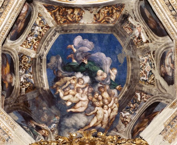 7. Cappella dell'Immacolata Concezione, cupola