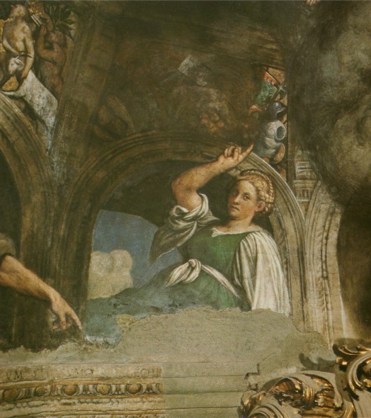8. Cappella dell'Immacolata Concezione, lunetta - Sibilla