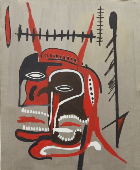 Jean-Michel Basquiat, 1960-1988 Untitled (Devil's head), 1987 Estimate: $3,000,000-5,000,000