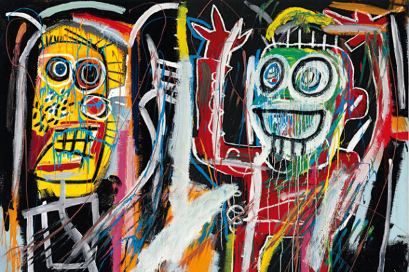 Jean-Michel Basquiat Dustheads (1982) Christie's NY Top Price