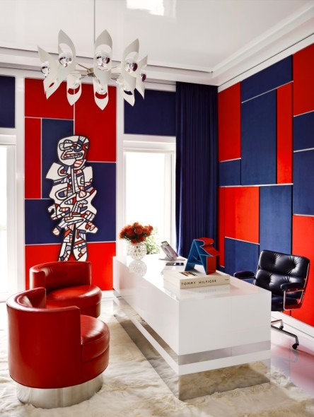 Jean Dubuffet’s Le Gommeux in Tommy Hilfiger’s Miami Home © Douglas Friedman
