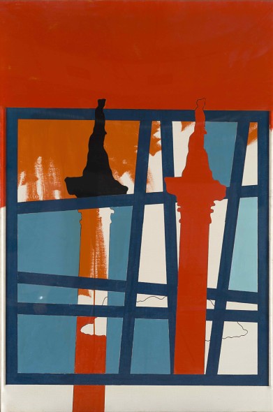 Tano Festa Trafalgar Square, 1969 Smalto su tela, cm 150 x 100 Provenienza: Danielle Dutry, Roma Collezione privata STIMA D’ASTA: 15.000 – 20.000 €