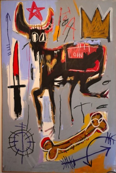 Jean-Michel Basquiat Loin, 1982 MUDEC Milano Mugrabi Collection 