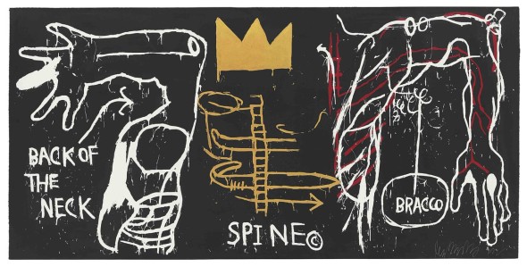 Jean-Michel Basquiat Back of the Nech, 1983 MUDEC Milano Mugrabi Collection