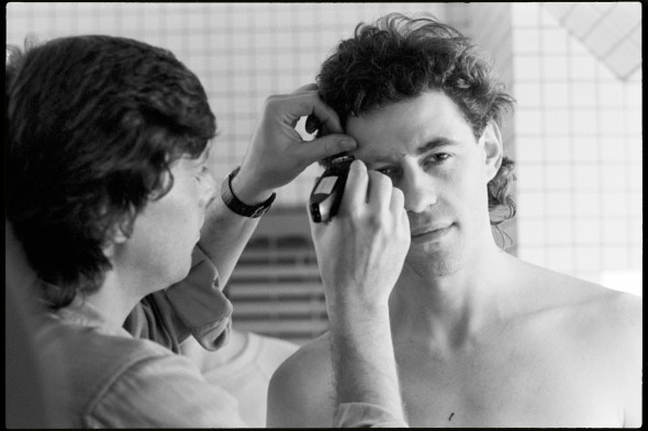 Bob Geldof al trucco 