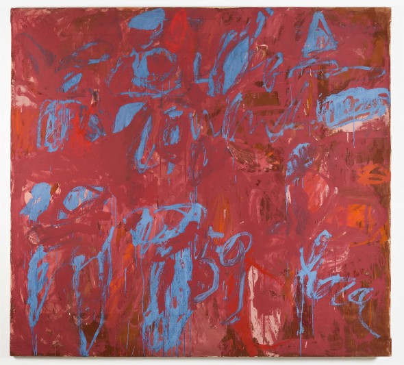 4.Umberto Bignardi, ''Fiora'', 1959, pittura murale industriale, pigmenti puri con acqua e vinavil su tela, cm 180x200