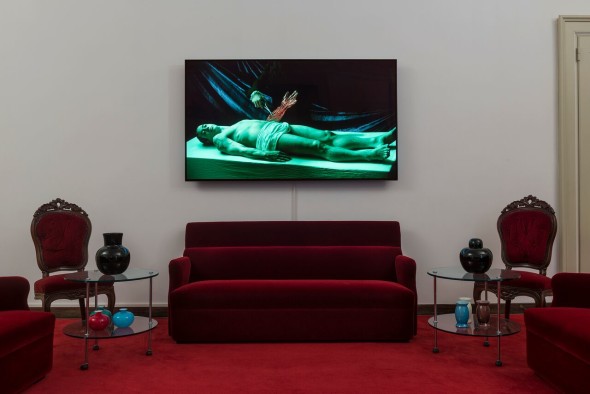 Robert Wilson, Robert Downey jr, 2004 Villa Panza Video Portraits