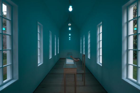 Interno dell'opera A HOUSE FOR GIUSEPPE PANZA, 2016 Robert Wilson Villa Panza