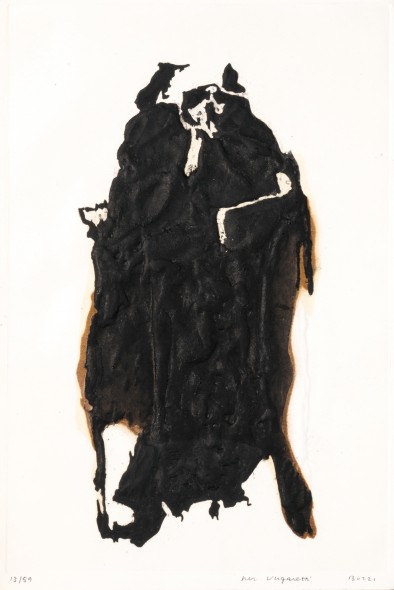 Burri Ungaretti Bianco Bruna Dialogo con Una Combustione Di Burri