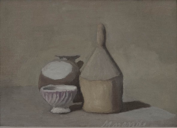 Giorgio Morandi: Natura morta, 1948, Olio su tela, 32 x 44 cm