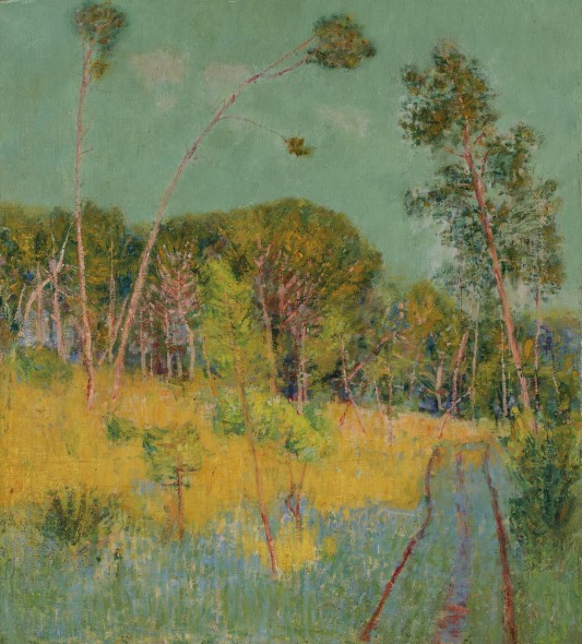 John Russell A Clearing in the Forest, 1891 Oil on canvas 61 × 55.9 cm Art Gallery of South Australia, Adelaide A.M. & A.R. Ragless Bequest Funds 1968 © Art Gallery of South Australia, Adelaide