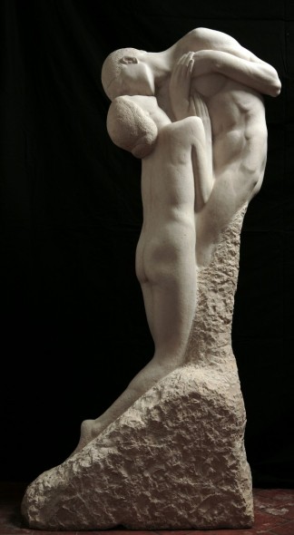 Giovanni Prini Amanti, 1909c. marmo h cm. 180 Galleria d’arte moderna, Roma