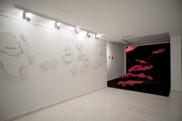 1. Allegra betti van der Noot - Close your eyes and see - installation view - pic by Giuseppe Basile