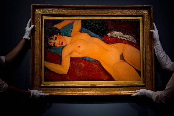 Amedeo Modigliani, Nu couché, 1917-1918 TOP PRICE Le opere più costose del mondo